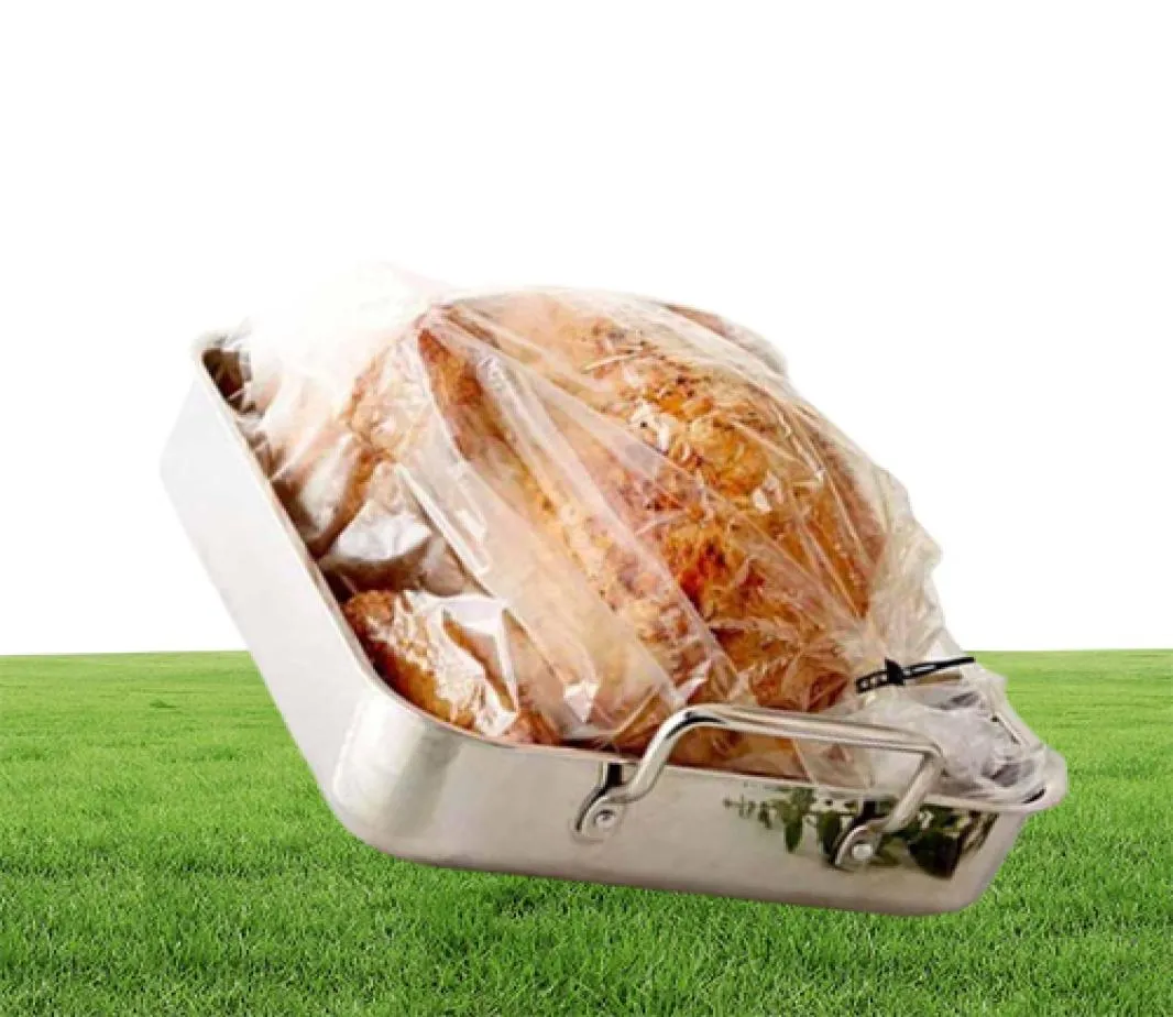 Disposable Dinnerware 100pcs Heat Resistance NylonBlend Slow Cooker Liner Roasting Turkey Bag For Cooking Oven Baking Bags Kitche4713348