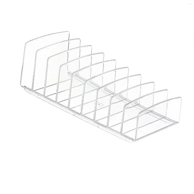 Lagringslådor Rensa ögonskuggpaletten utgör arrangör 9 slots Moderna ögonskuggor konturer Kosmetika Display Holder Stand Rack