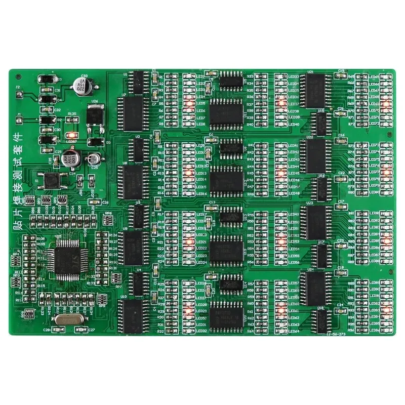 SMD-komponentlödningstest Kit Högstyrka Practice Board Skills Competition PCB Solring