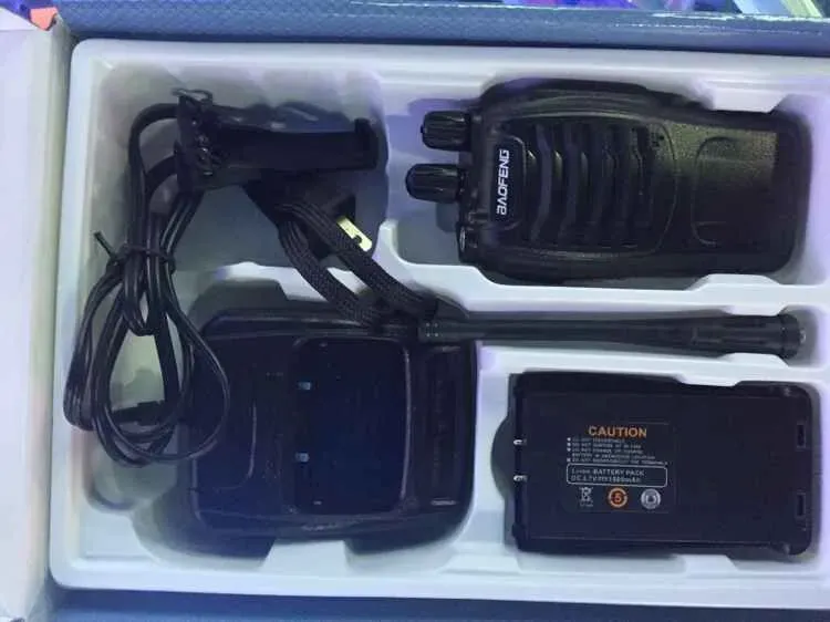 Baofeng BF-888S Tactical wireless Portable Walkie Talkie 5W 400-470MHz Two Way Radio Interphone Mobile Portable