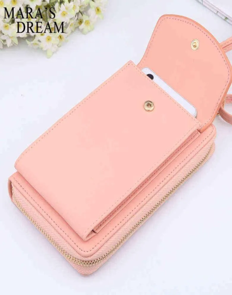Mara039s Dream Women Wallet Brand Cell Phone Bags Big Card Holders Handbag Purse Clutch Messenger Shoulder Long Strap Dropshipp4745591657