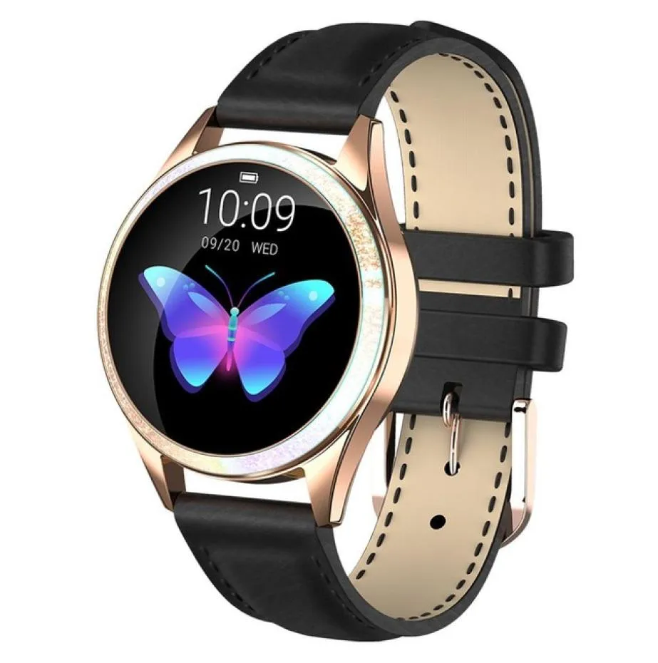 IP68 Waterproof Smart Watch Women Lovely Bracelet Heart Rate Monitor Sleep Monitoring Smartband Connect IOS Android KW208409145