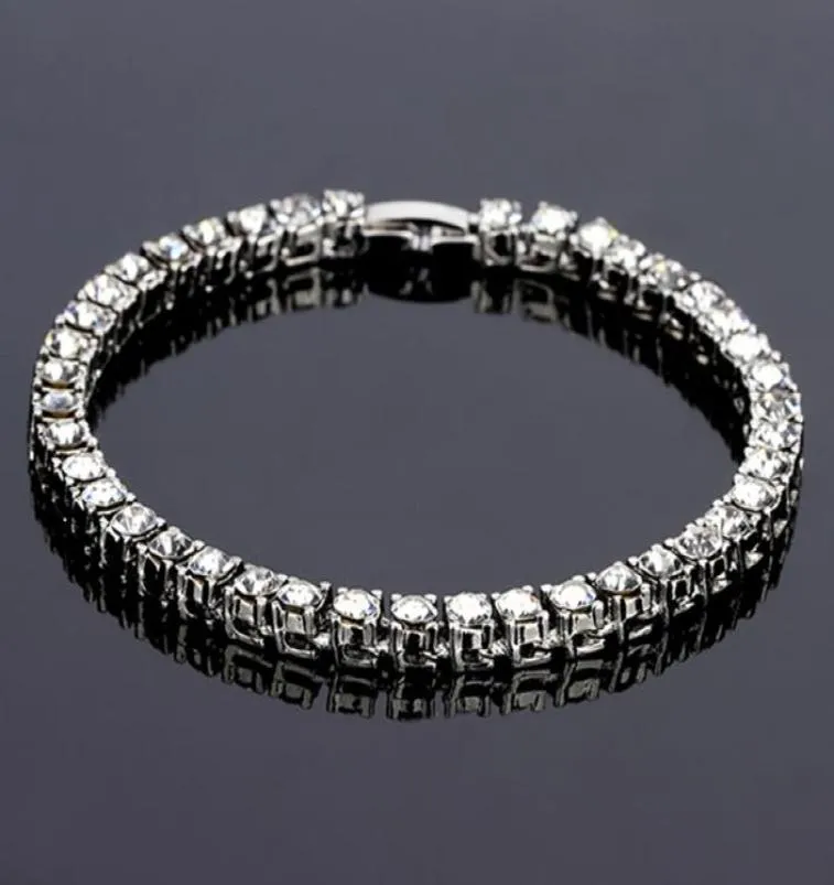 Fashion Men Hip Hop Tennis Bracelet sieraden