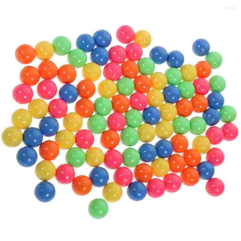 Opbergtassen 100 pc's waarschijnlijkheid tellen balballen baby speelgoed mini kinderen wiskunde leergereedschap plastic klein gekleurde kleine baby's