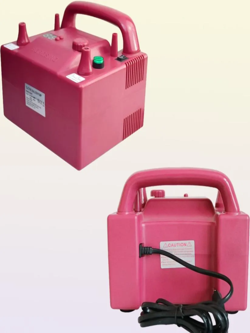electric balloon pump inflator with timer air inflator for balloons with 2 nozzels4626244