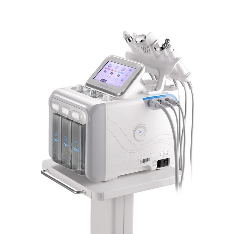 Équipement de beauté multifonctionnel Top 6 dans 1 Oxygène Bio Machine faciale Plasma Plasma Eau aqua Jet Peel pulvérisateur Hydrodermabrasion Machi