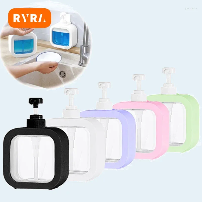 Liquid Soap Dispenser 300/500 ml Refilleerbare badkamer lege fles shampoo douchegelhouder draagbare reisbadpomp