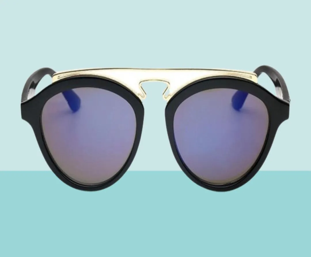 Lunettes de soleil de créateurs de marque entiers hommes femmes gatsby lunettes de lunettes rondes Framen de3385021