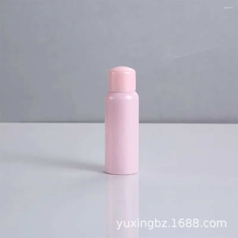 Depolama Şişeleri 150ml Pembe Sprey Şişesi Günlük Dağıtım Disenfektan Kozmetik Plastik Toner Yeniden Dolaştırılabilir