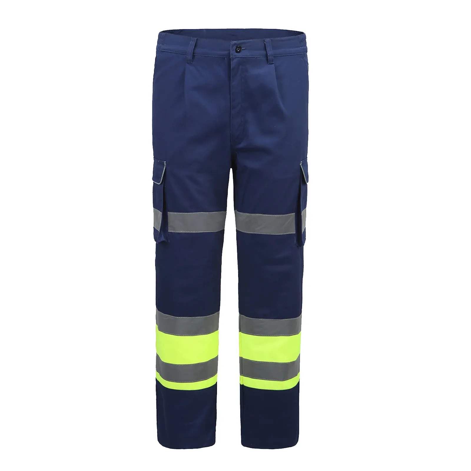 Broek aykrm reflecterende broek hivis functionele zakken slijtage veiligheids broek winterwerk mode kleur kleur 5xl