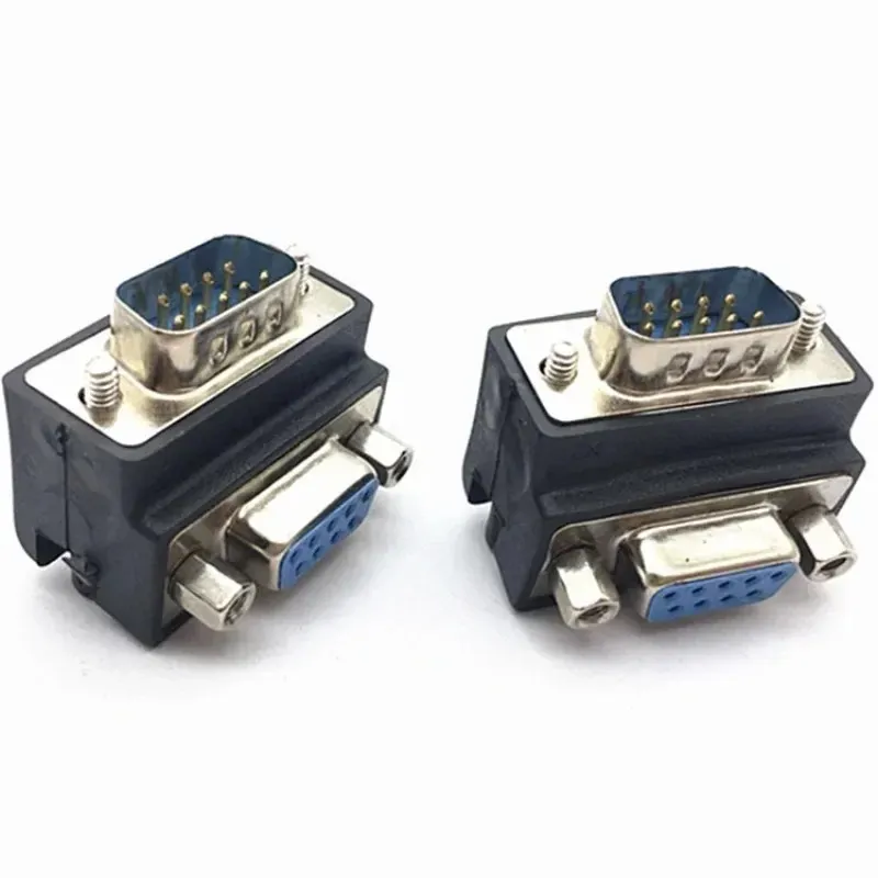 VGA 15 broches Male Plug à la Jack Changeur de genre Adaptateur de conversion de changeur de genre