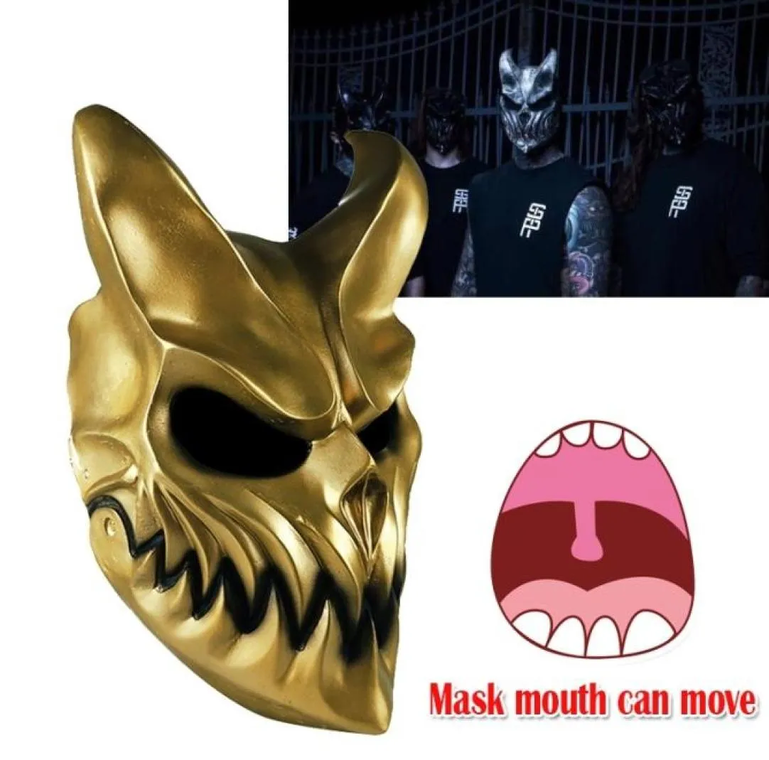 Slaughter To Prevail Alex Terrible Masks Prop Cosplay Mask Halloween Party Deathcore Darkness Mask 2009294709061
