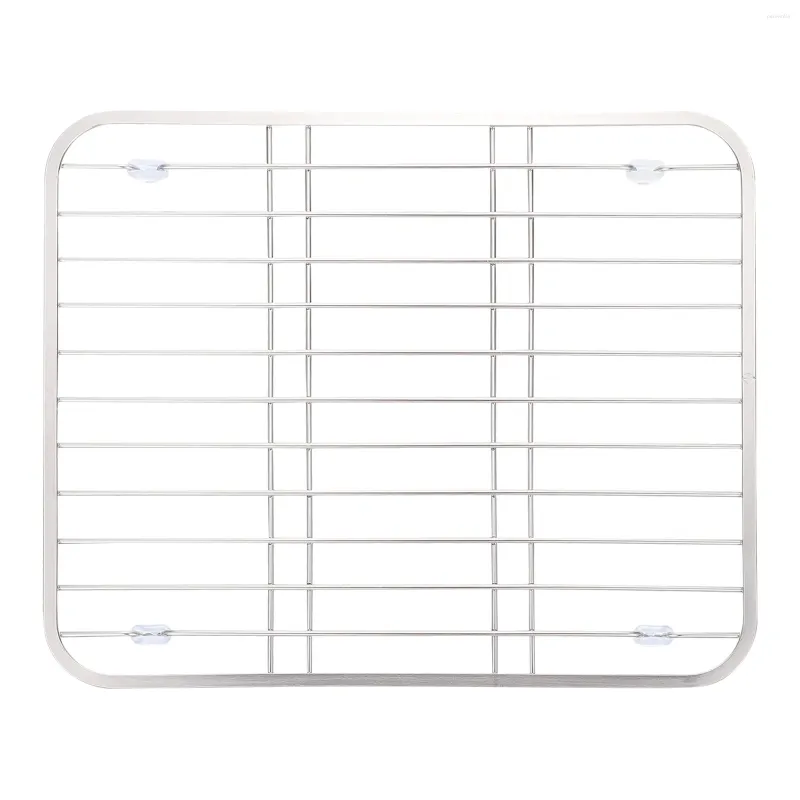 Doudeur de rangement de cuisine Rabagdeur BBQ Griddle Organisateur Rack de refroidissement 304 Porte-drainage en métal en acier inoxydable