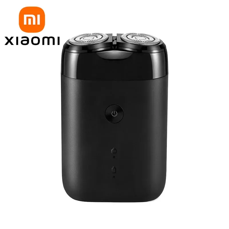 Shavers XIAOMI MIJIA S100 Electric Shaver Twin Blade Portable Dry Wet Razor Beard Trimmer Cutter USB Rechargeable For Men Razors Machine