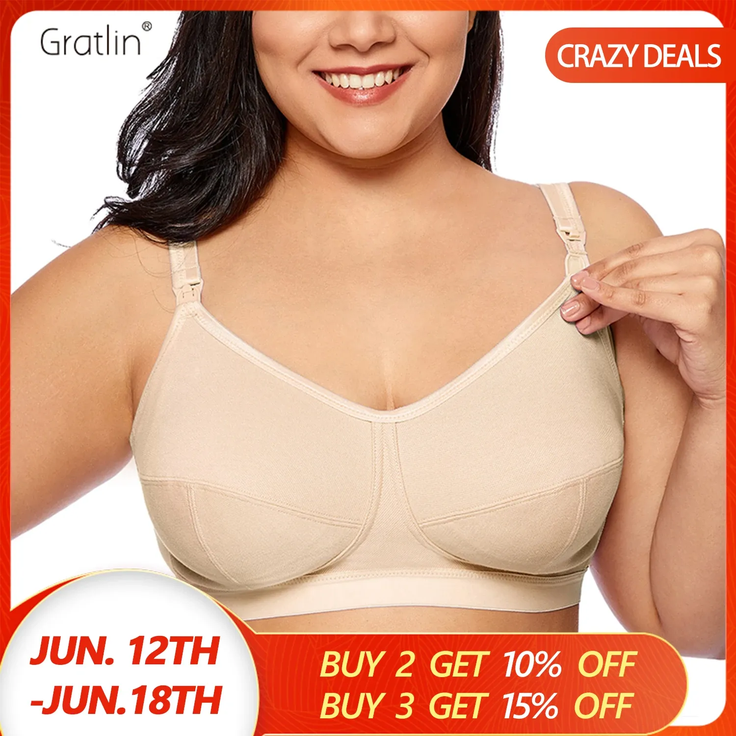 Kleider Gratlin Plus Size Draht frei