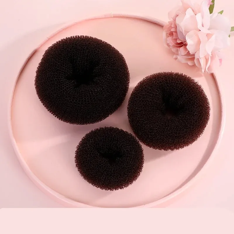 Haar broodje maker Donut Magic Foam Sponge Easy Big Ring Hair Styling Tools Lady Hair Style Hair Accessoires For Lady