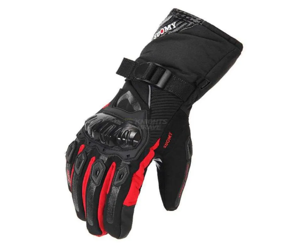 Vintermotorcykelhandskarmotocross Motorcykel ridning Vindtätning Vattentäta Guantes Moto Touch SN Protective Gear Gloves1861637