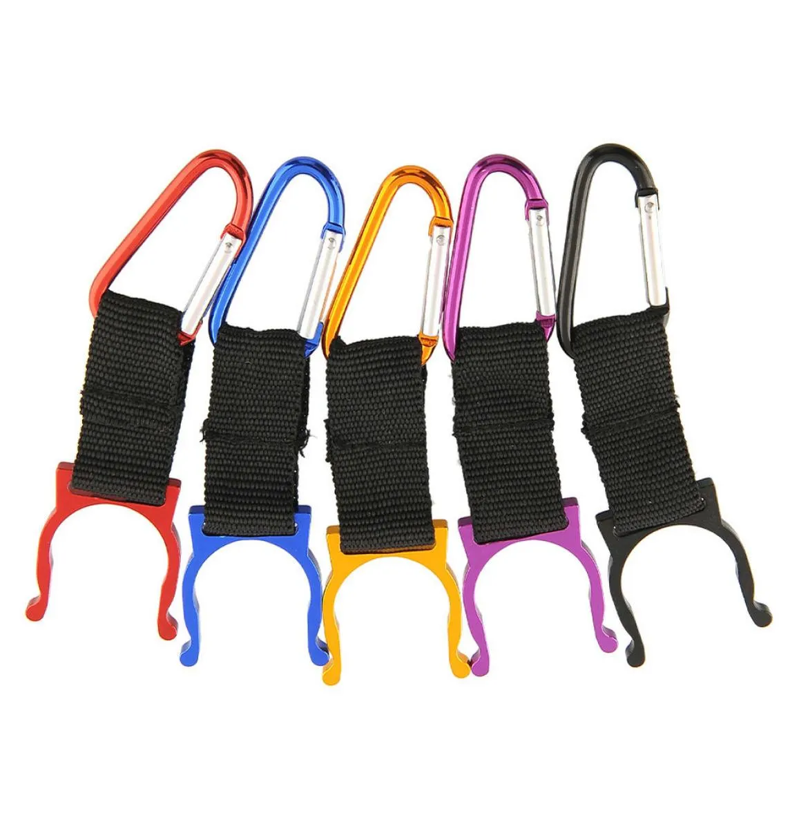 Alloy Water Flaschen Carabiner Clip Flaschenhalter Schnalle Getränke Griff Camping Snap Hook Clipon für Outdoor Sports6978563