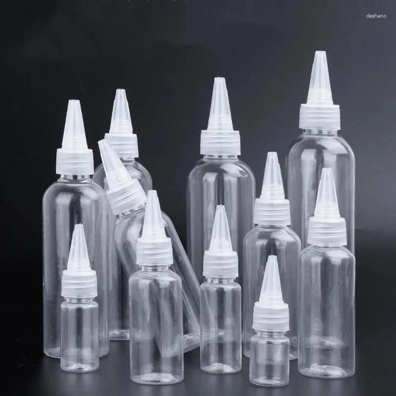Bottiglie di stoccaggio bottiglia di plastica punta estrusione emulsione boccone pet imballaggio vuoto prova portatile contenitore da viaggio cosmetici