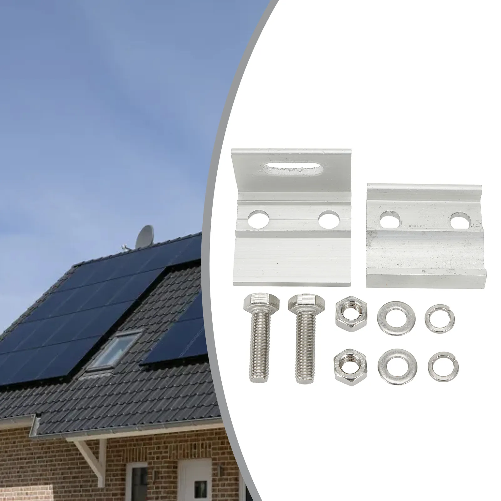 Hanging Solar PV Module Racking System Universal Roof Rack Clamps ...