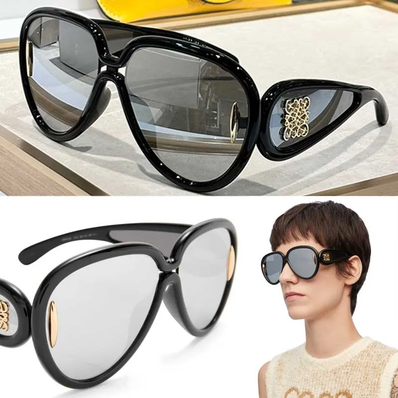 Women Designer Oval Mask Sunglasses In Acetate And From