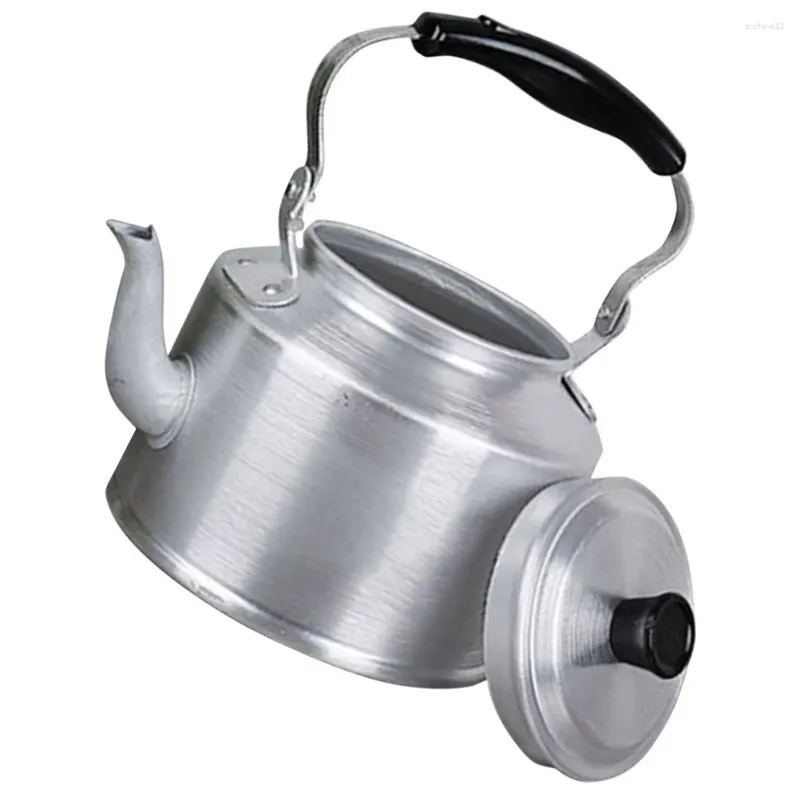 Mugs Aluminum Kettle Tea Pot Camping Reliable Teapot Handle Home Household Metal Office Water