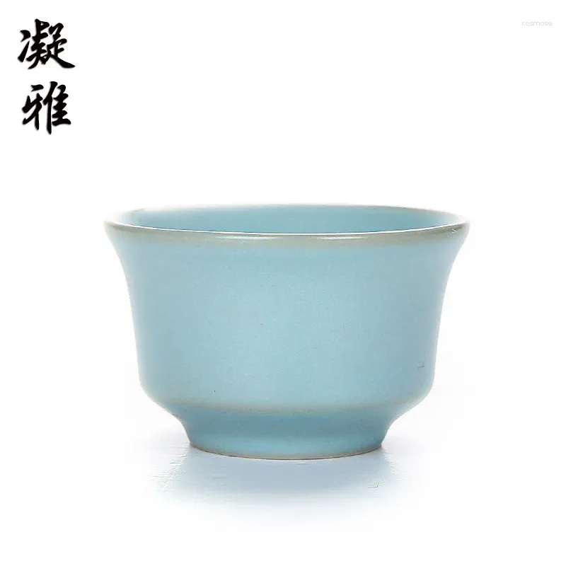 Cups Saucers Ruyao Cup Individual Single Household Ceramic Small Master Leisure