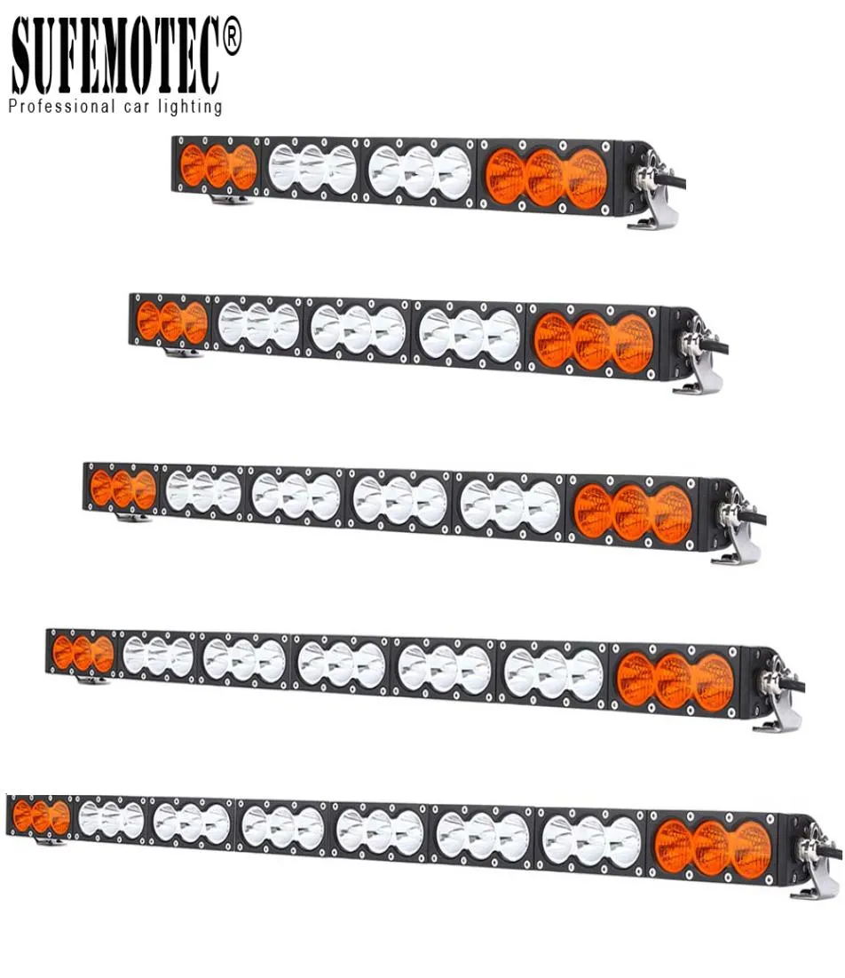 Slim 22039039 32039039 43039039 barra a led da 54 pollici per camion offroad SUV 4x4 4wd combo ambra bianco guida FO4213566