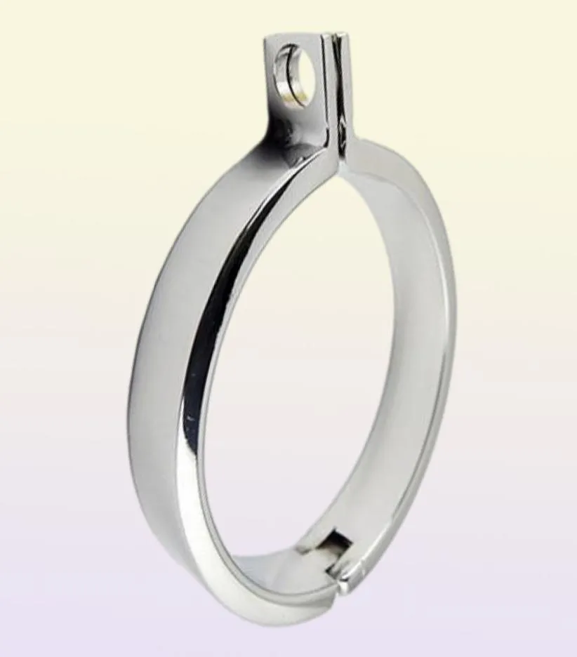 Single Stainless Steel Cock Rings 4 Size Choose Can Fit For Men Device Belt Adult Sex BDSM Toy Metal Fetish Cock4464573