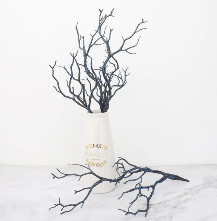 Black Artificial Tree Branch DIY Party Decoration Plastic Fake Plant Tree for el Store Restaurant Decor Dark Magic Style9008705