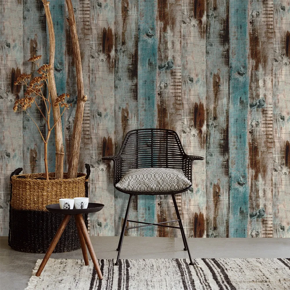 Rustic Wood Wallpaper Peel and Stick Self Adhesive Reclaimed Wood Contact  Paper from Dhgate Craft Tools - price 19.57, image size:1000x1000