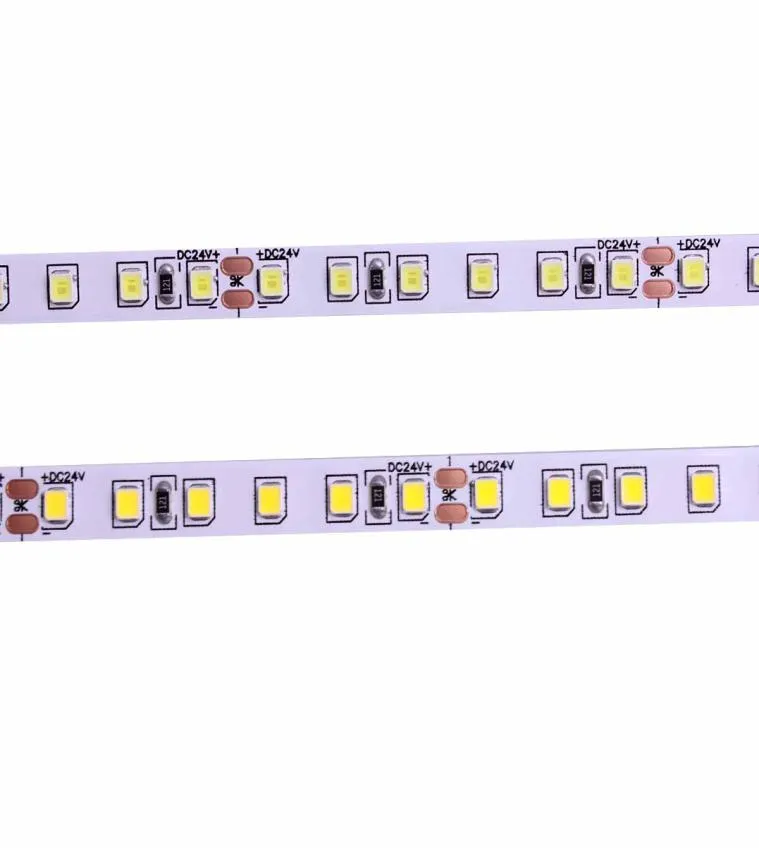 12V 24V 5M 2835 SMD 120ledm 600Leds Neutral white White Warm White 4000k 6000k 3000k Flexible LED Strip NonWaterproof3625933