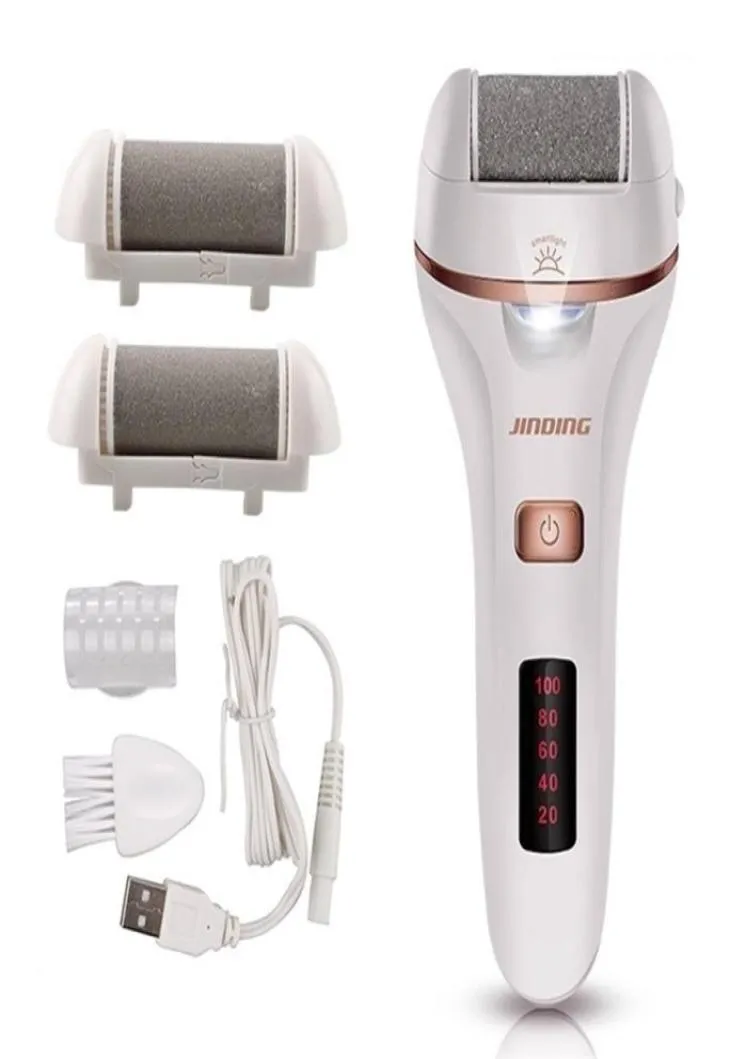 Voetbehandeling Elektrische voetbestand Grinder Dead Dry Skin Callus Remover Oplaadbare voeten Pedicure Tool Voet Zorggereedschap voor Hard CR6808564