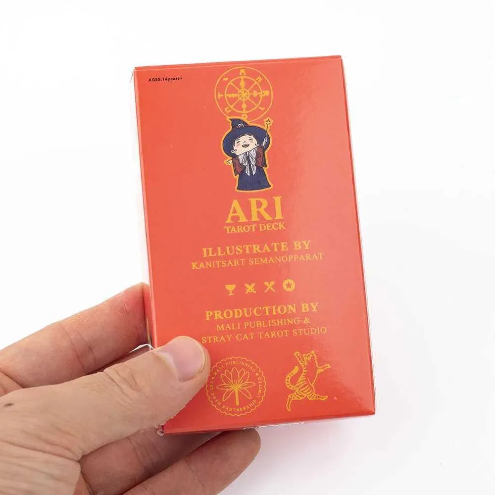 LA DUCALE Origine | Juego De 78 Cartas De Tarot | Calidad Premium 305g | Formato 56x87 Mm | Con Código QR Para Reglas