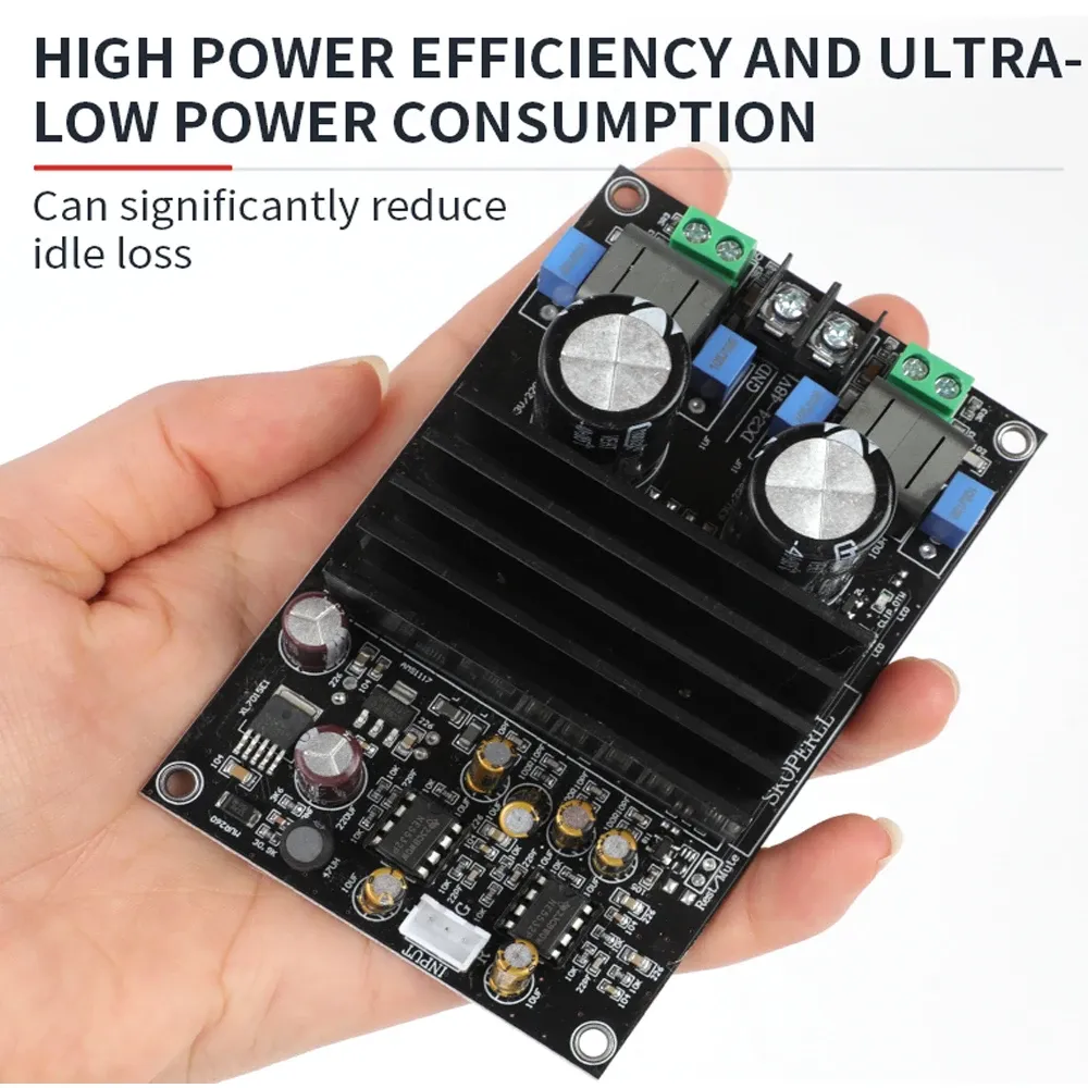 مكبرات الصوت TPA3251 لوحة مكبر للصوت 300W+300W High Power 2.0 Channel Class D Digital Amplifier Board DC2448V 80MA Amplifier