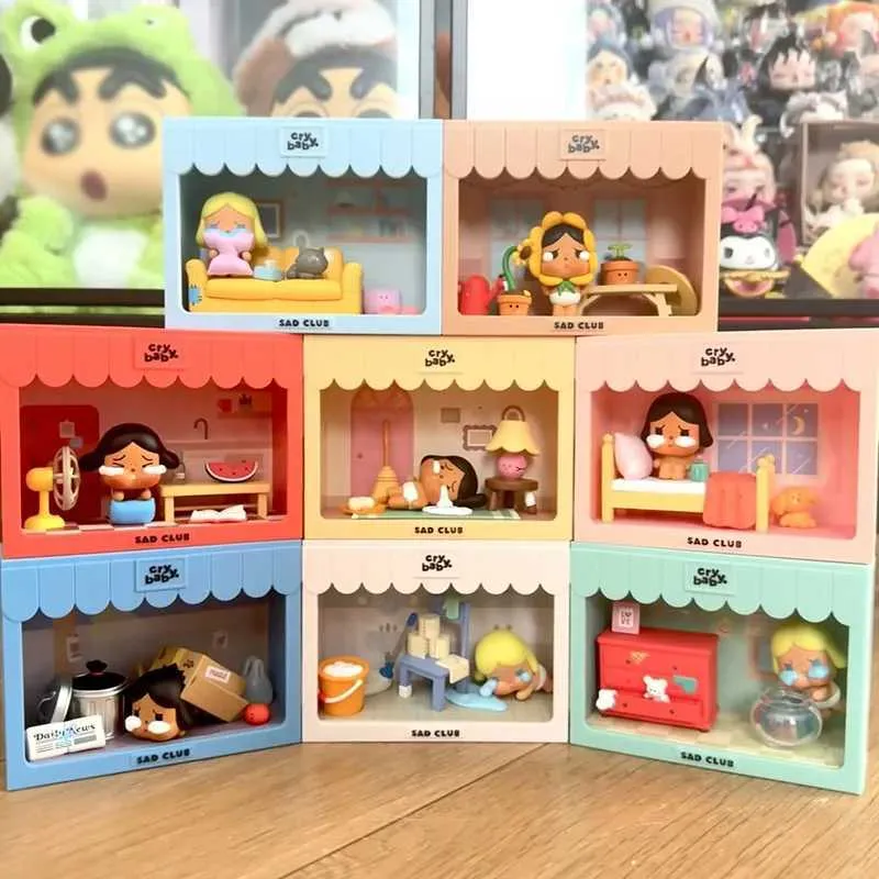 Cute Mystery Box Anime Figure - Surprise Collectible Figurine Playset ...