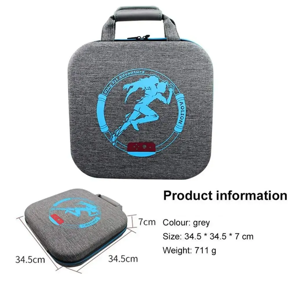 Bags Carrying Case For Switch Ring Fit Adventure RingCon, Storage Bag For Switch Fitness Ring and Gaming Accessories