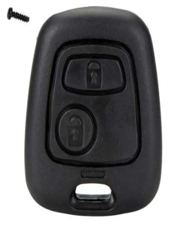 2 кнопка удаленного ключа автомобиля Ключ для замены корпуса FOB для замены корпуса для Citroen C1 C2 C3 C4 XSARA PICASSO PEUGEOT 107 207 307 D052629060