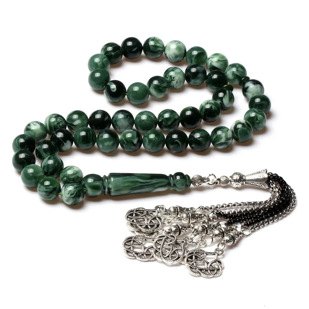 Saudiarabien stil oroa pärlor storlek 10mm 45 pärlar muslim