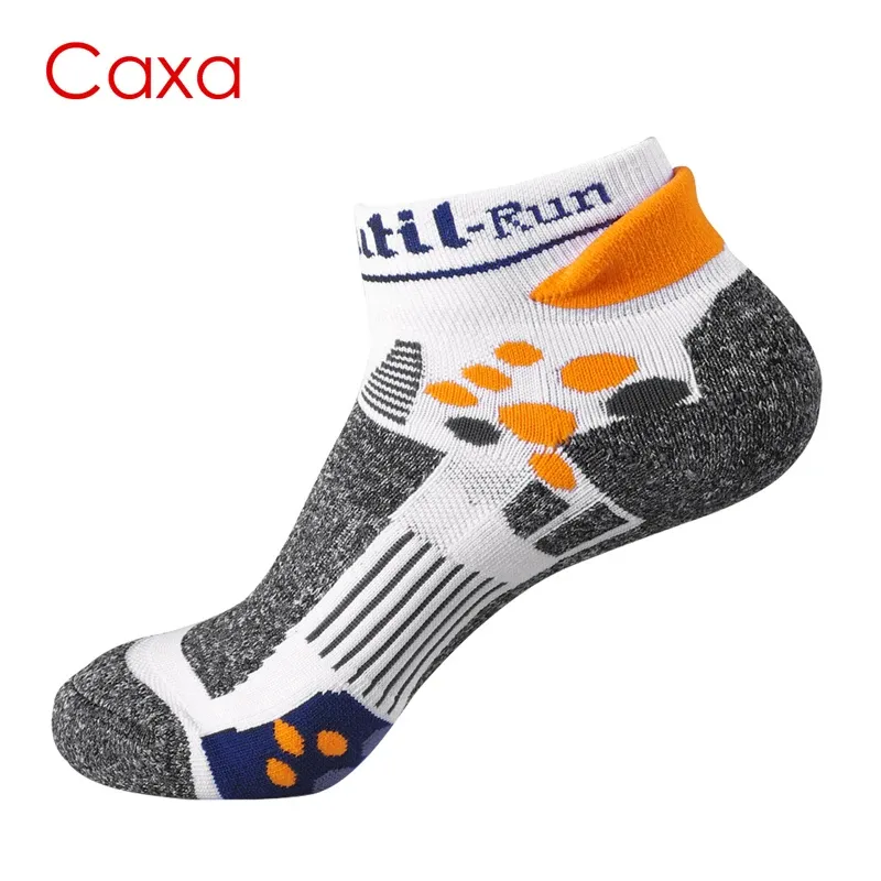 Chaussettes CX16302 Marathon Caxa coulant des chaussettes courtes respirantes qui respirent vives de haute qualité de randonnée de randonnée de randonnée 2 paires / lot pour 3943