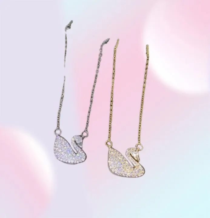 Colar da nova tendência colares de diamante completos femininos personalidade de estilo feminino bohemian nicho de titânio clavícula Chain Gold Luxury Party Gift3014348