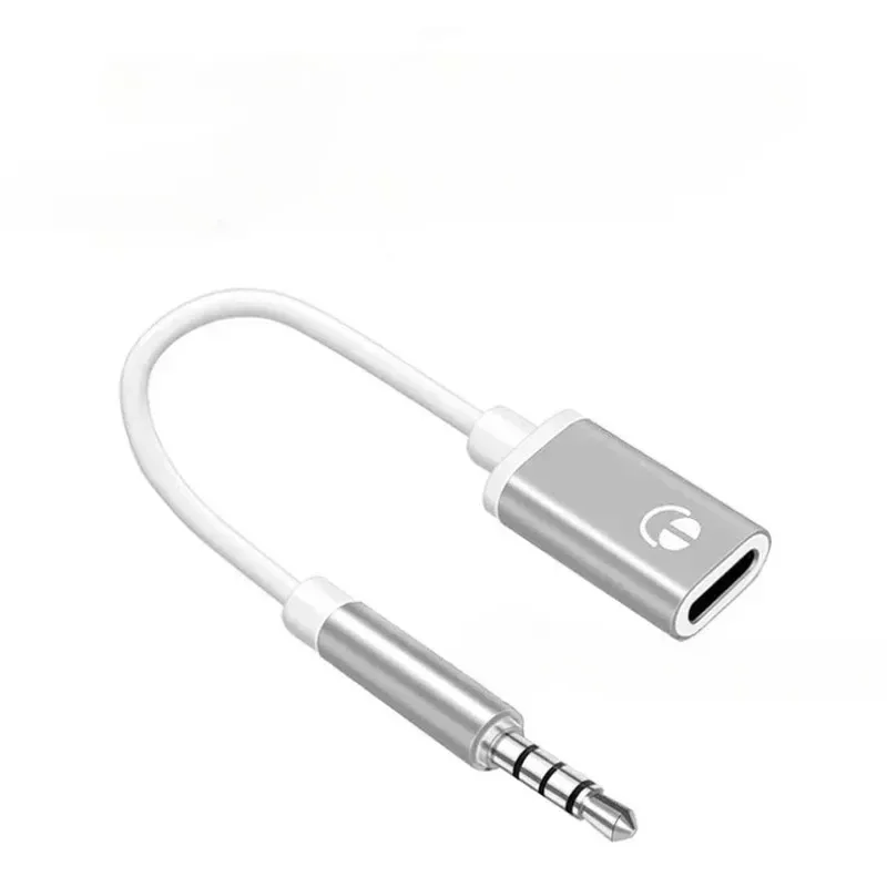 3.5mm Male to Type-c Female Headphone Aux Cable Converter Type-C To 3.5mm Jack Converter Earphone Audio Adapter Cable /