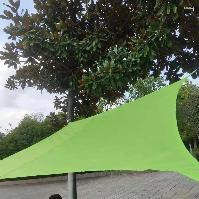 Carpets Shade Sails Triangle Garden Patio UV Résistant Immasé Polyester Avent