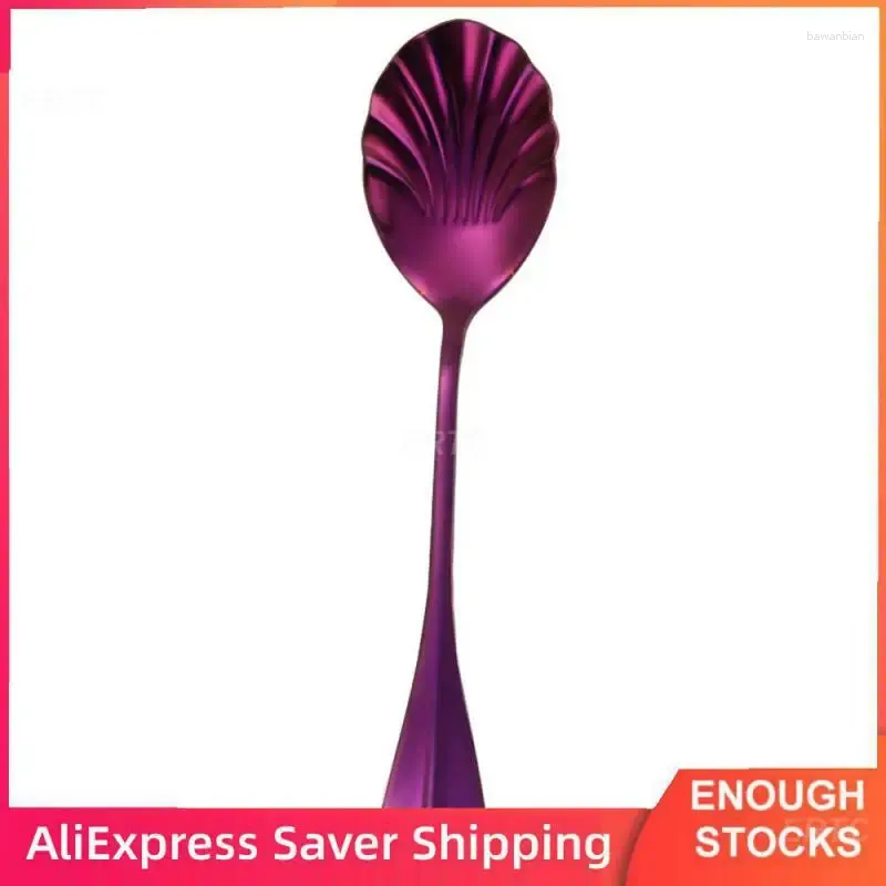 Spoons Kitchen Accessories Function Practical Durable Coffee Dessert Spoon Heart Shaped Fashion Smooth