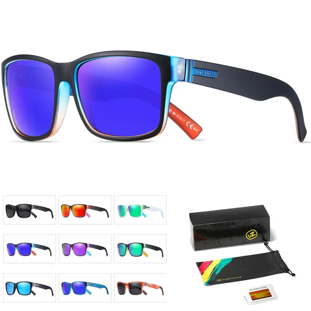 Высококачественные бренды поляризованные солнцезащитные очки спортивные мужчины для вождения вечеринки.