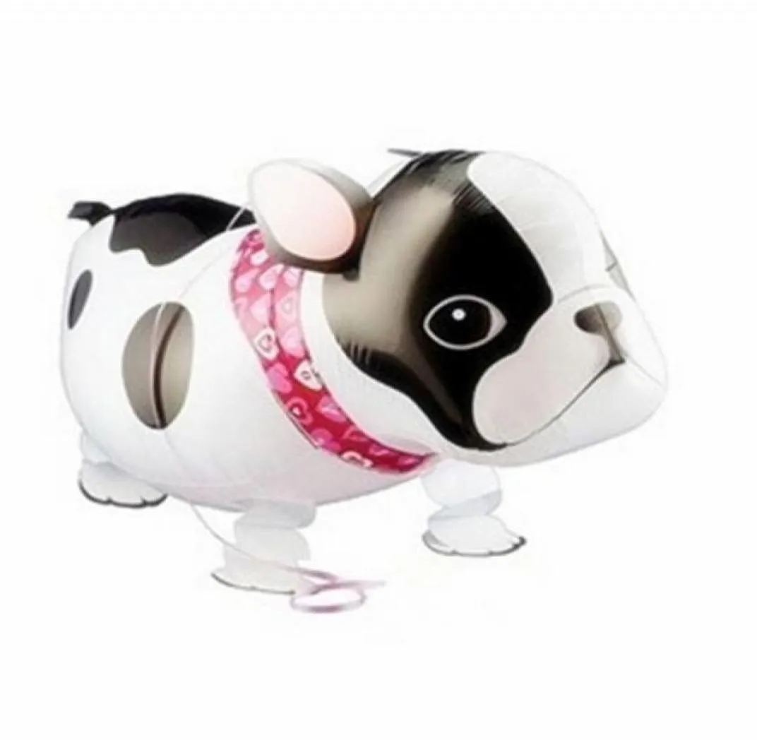 Marknad Ny ankomst och gratis frakt Walking Pet Balloon Bulldog G6084140108