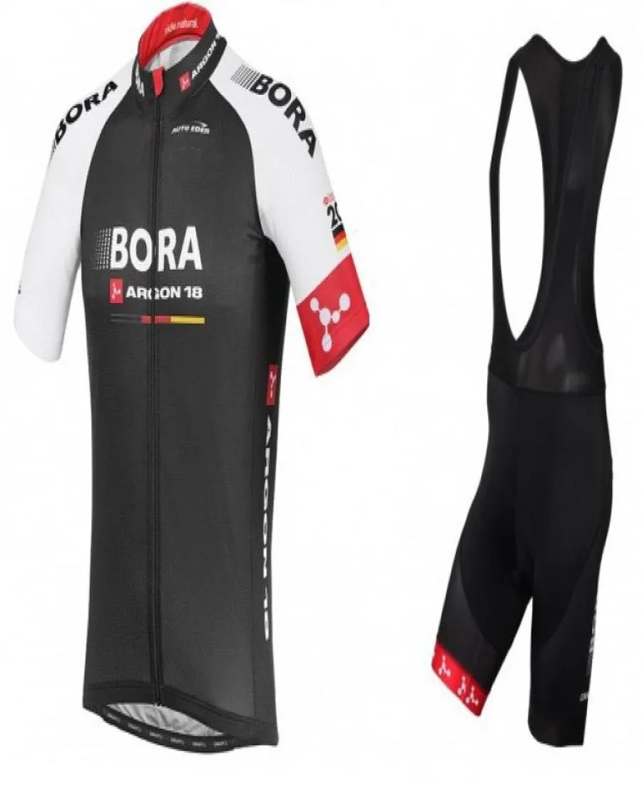 2016 Bora Argon 18 Pro Team Dosseldorf半袖サイクリングジャージー夏サイクリングウェアRopa Ciclismo Bib Shorts 3D Gel Pad Set SI1229234