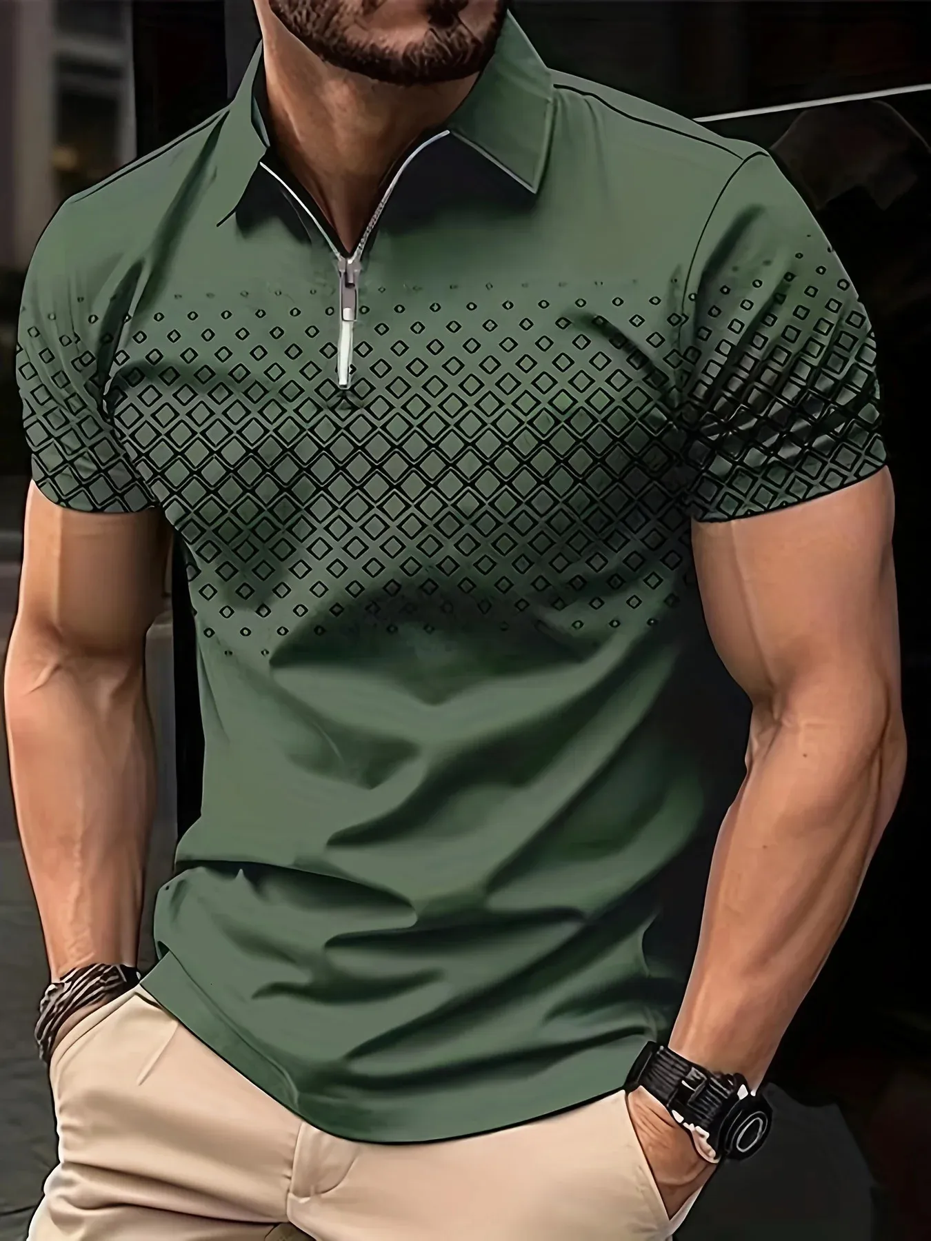 3D Printed Pattern T-Shirt – Breathable, Lightweight Casual Tee For Men & Women, Cool Designs