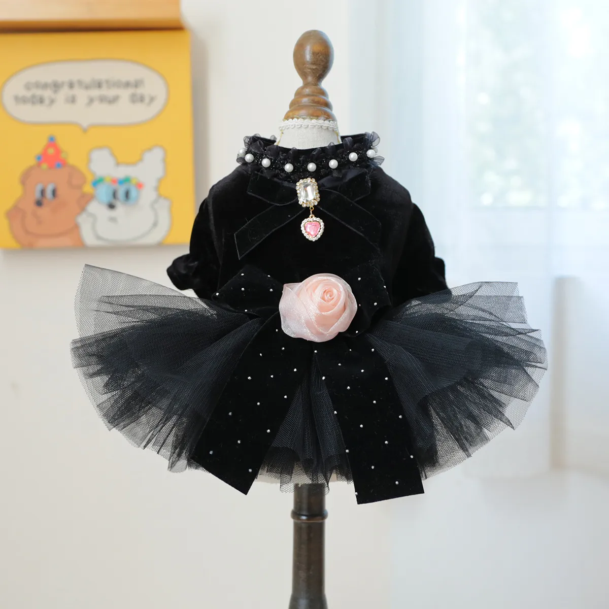 High End Elegant Dog Dress Blue Pink Fancy Tutu... From Coolglepetboutique,  $13.58 | DHgate.Com