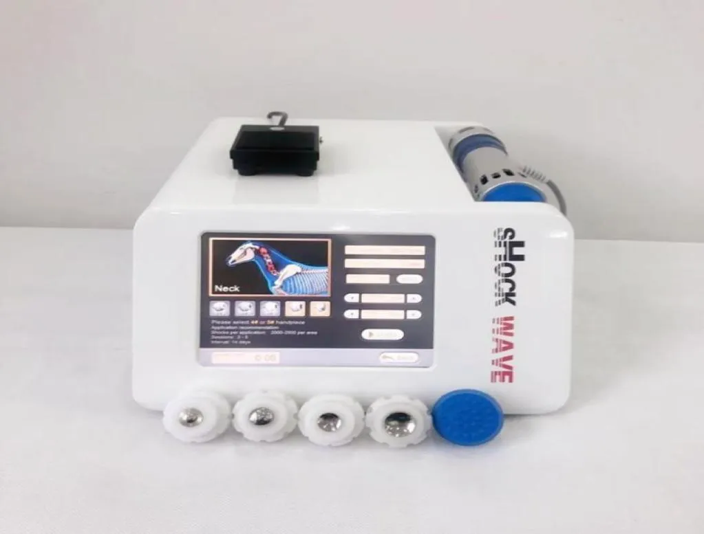 Uso di onde d'onda d'onda di shock ESWT portatile in terapia equina per la terapia animale per i cavalli sospensory9361481